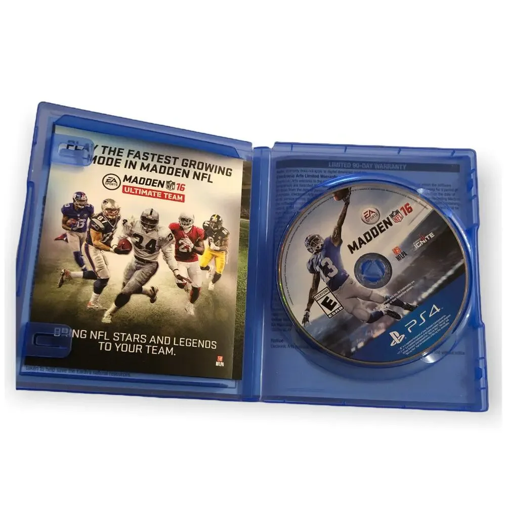 Madden NFL 16 (Sony PlayStation 4,‎ 2015)